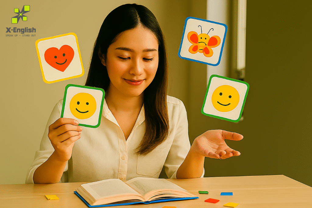 BIẾN VIỆC HỌC TỪ VỰNG THÀNH MỘT "TRÒ CHƠI" CỦA CẢM XÚC VÀ HÌNH ẢNH